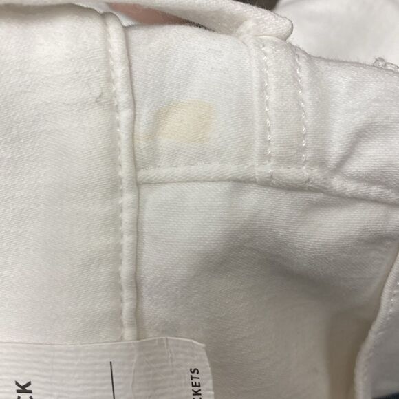 J.Crew 9” mid-rise toothpick Jean in white - Picture 6 of 9